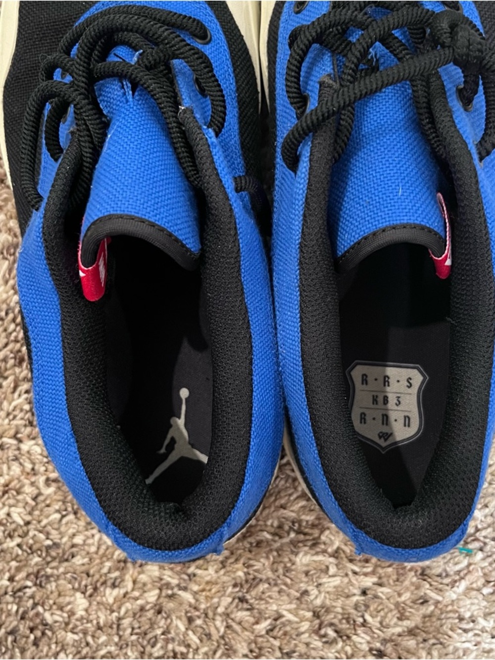 Jordan Westbrook 0.3 Royal Blue Black Mens Size 10 - Picture 4 of 9